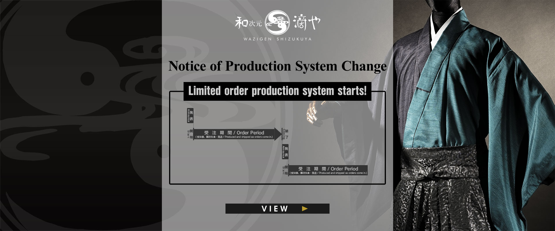 [PHOTO:Limited order production system starts!]
